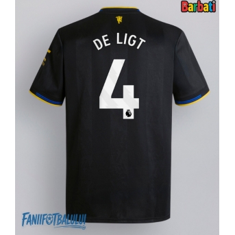 Manchester United Matthijs de Ligt #4 Tricou Fotbal Replică 2025-26 Barbati Treilea